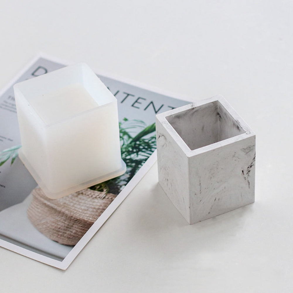Candle holder silicon mold