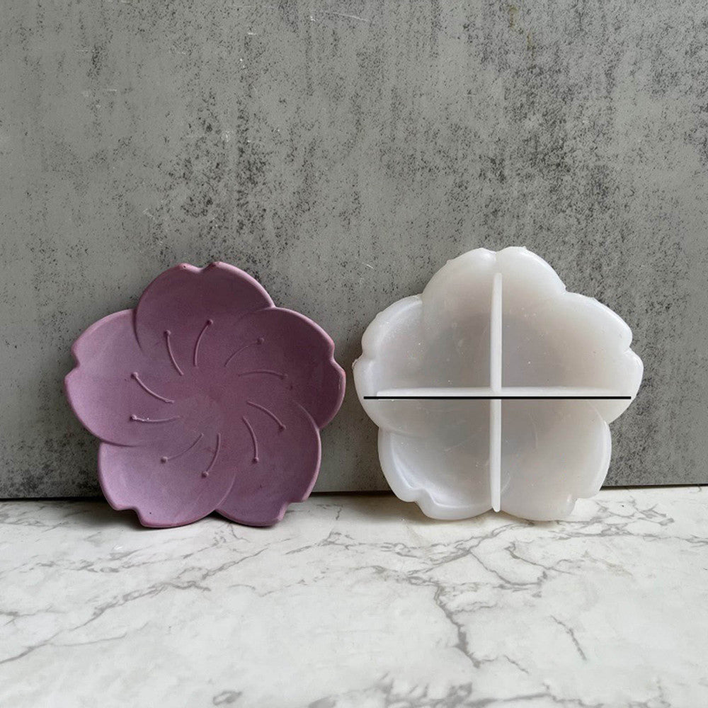 Sakura dish tray silicon mold