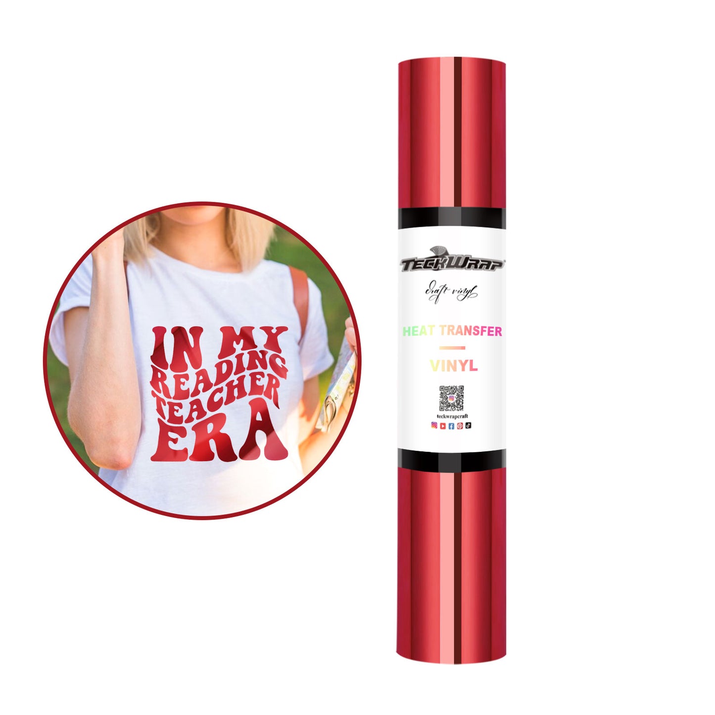 TeckWrap metallic chrome PU HTV