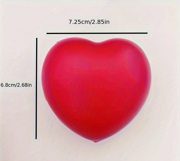 Squishy heart balls selection