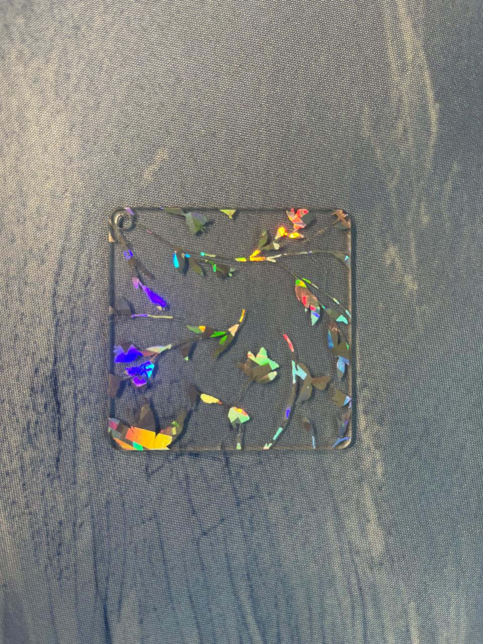 Metallic foil key blanks selection