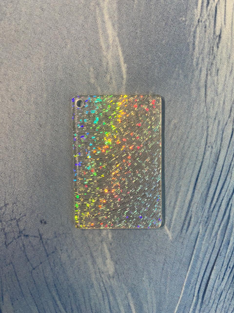 Metallic foil key blanks selection