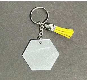 Acrylic blank keychain set range
