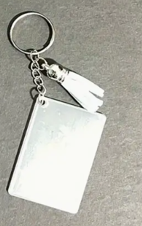 Acrylic blank keychain set range