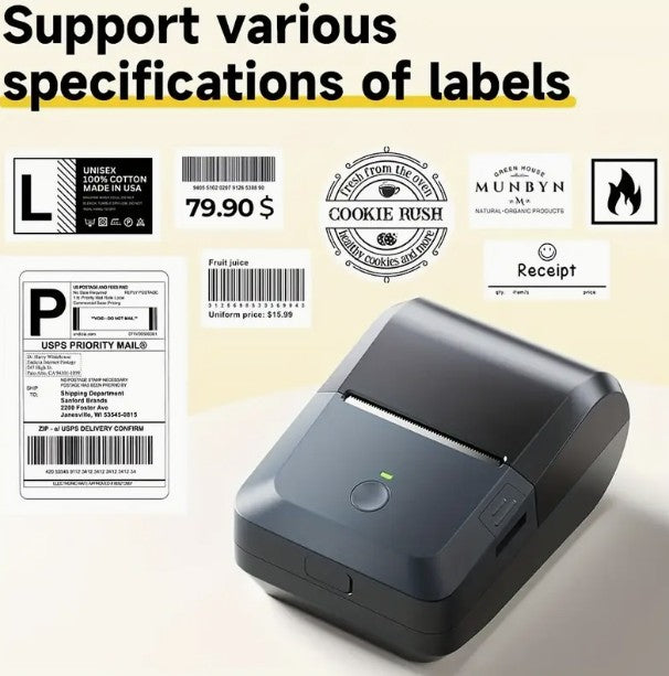 Marklife portable thermal label printer