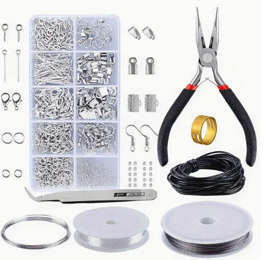900 pieces jewellery making starter kit