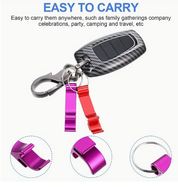 Bottle opener key chain