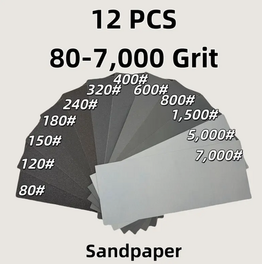 Advanced sandpaper set