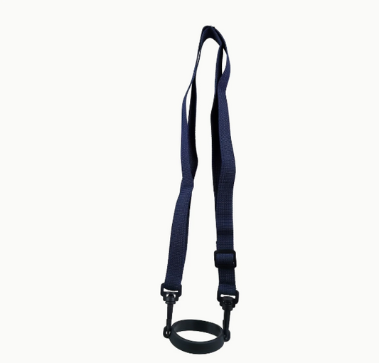 Adjustable water bottle shoulder strap