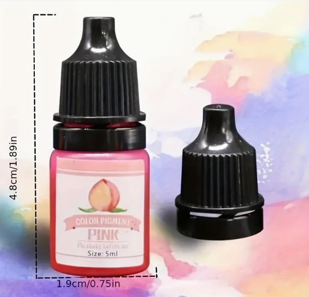 Resin colour pigment set selection