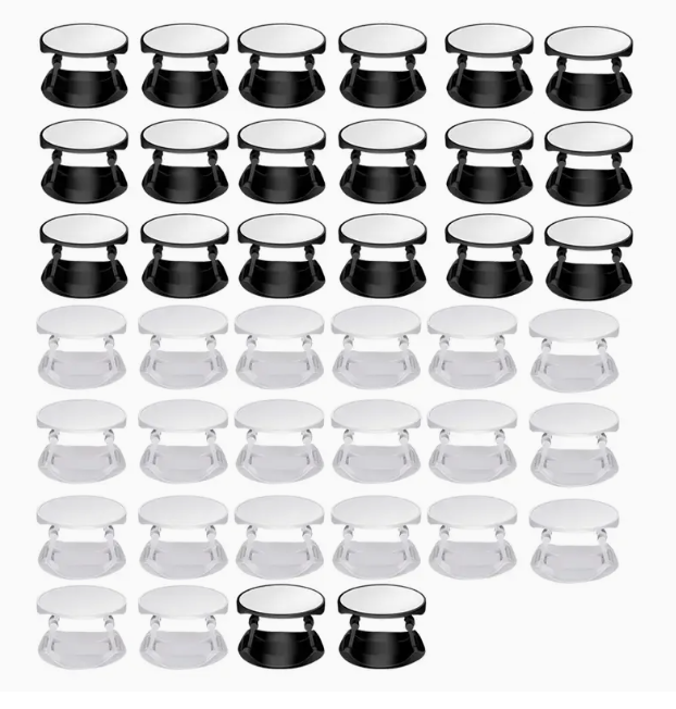 White foldable phone grip stand