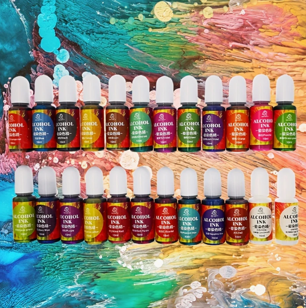 Alcohol ink set selection