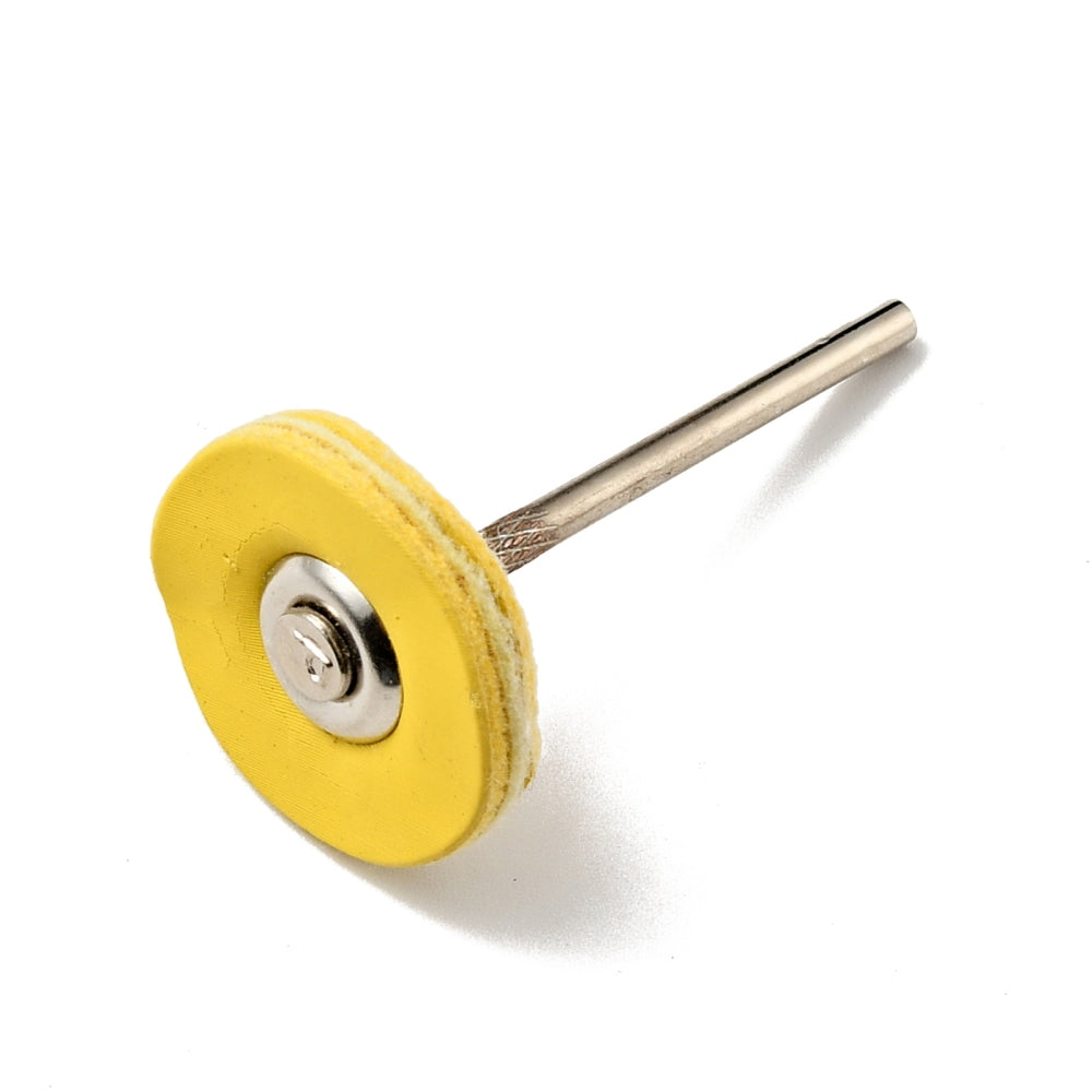 Round Buff Bit Flat round headed PU leather polishing bit – Liquid Fantasy