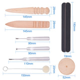 Leather grinding and trimming set (13 pieces)
