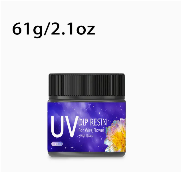 UV dip resin selection