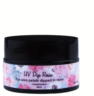 UV dip resin selection