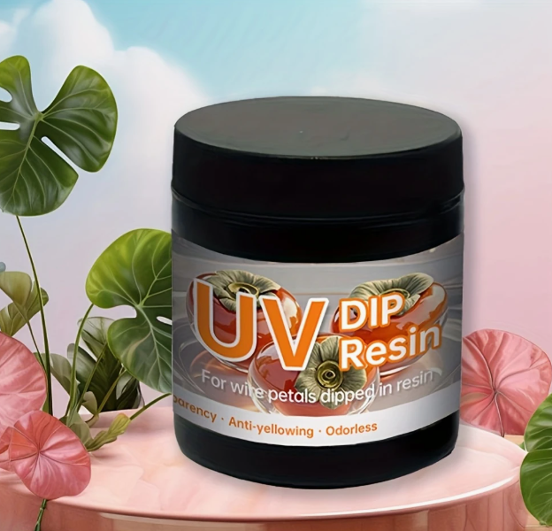 UV dip resin selection