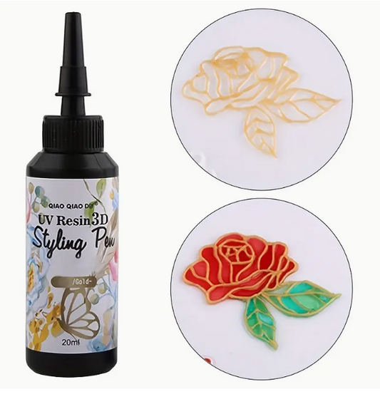 UV resin 3D gel pen