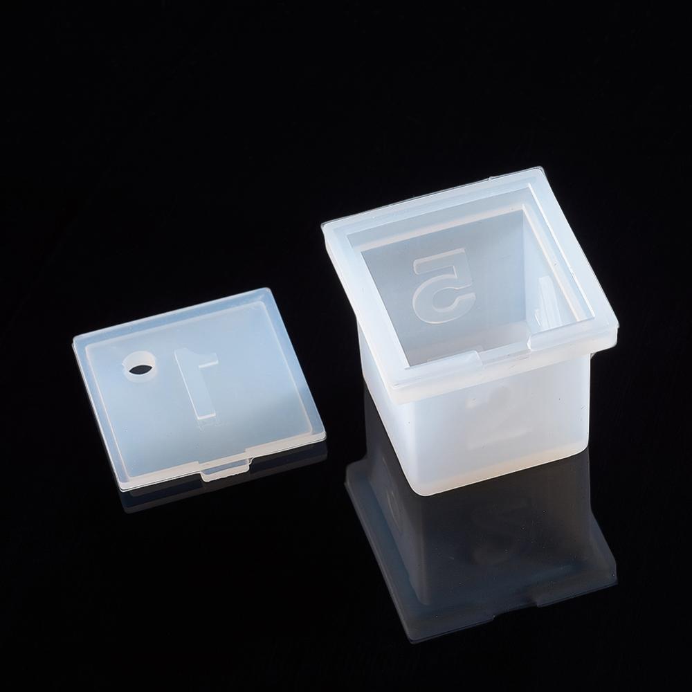 Cube dice mold.