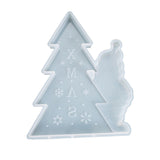 Christmas tree with Santa clause pendant mold