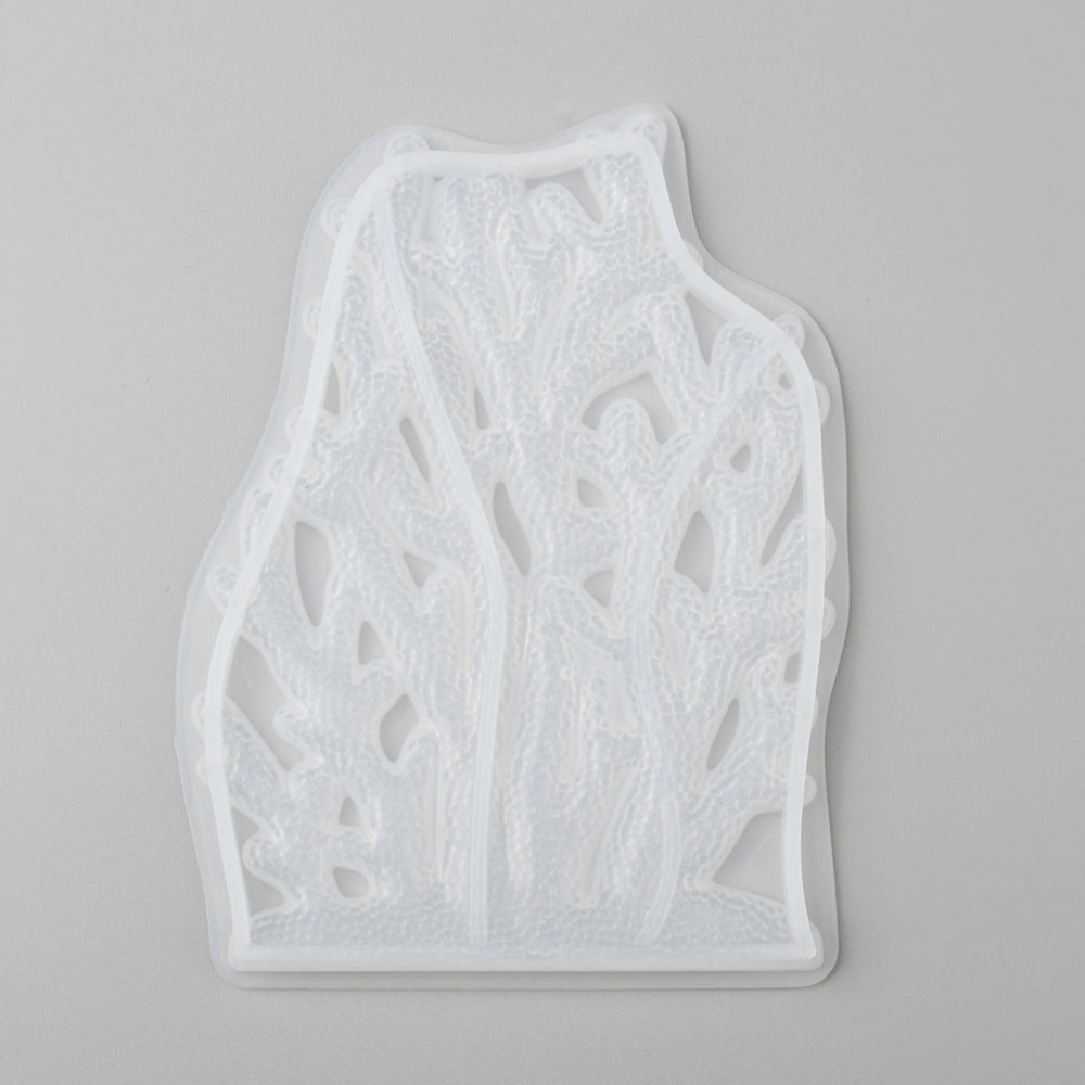 Coral silicon display mold