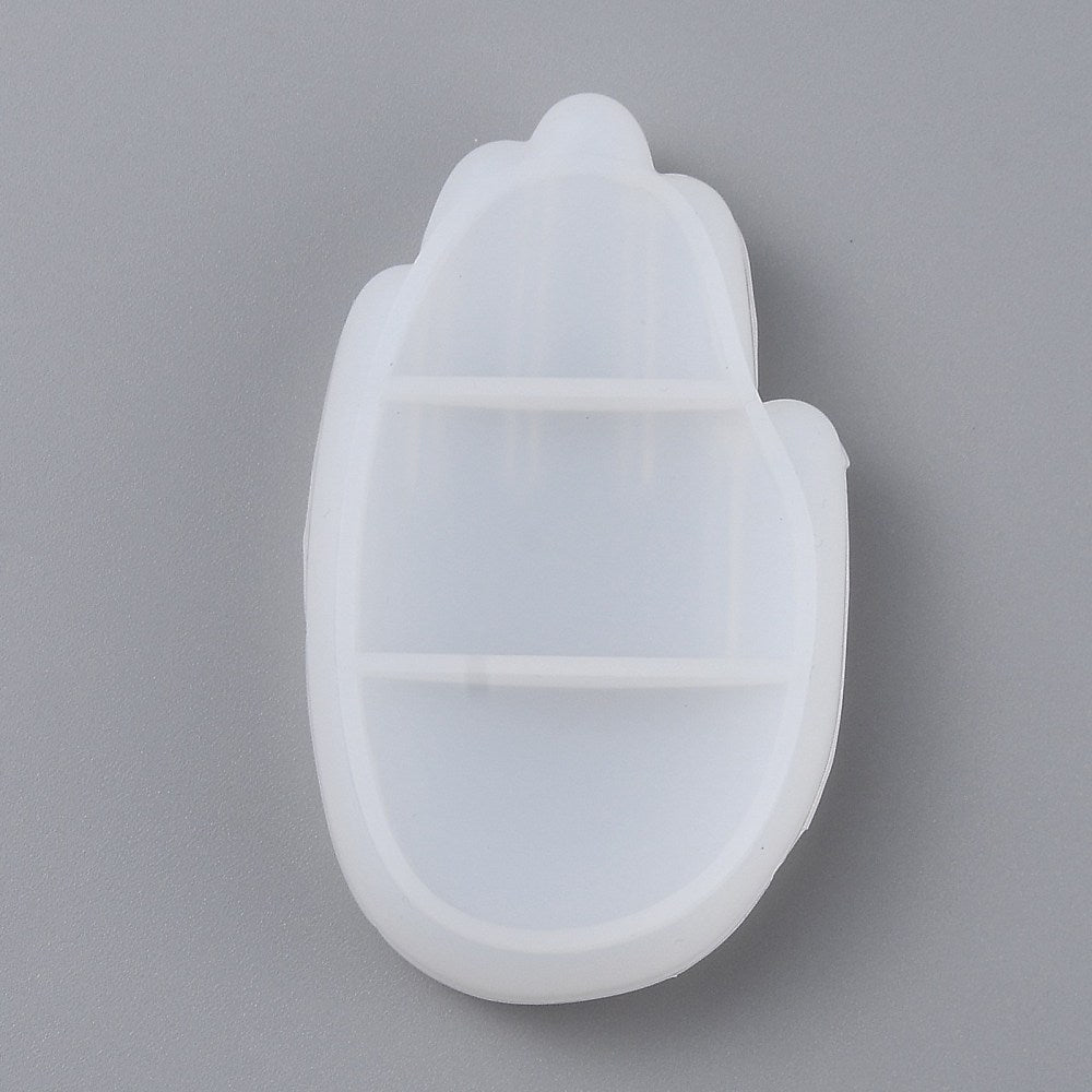 Light bulb pendant crystal silicon mold