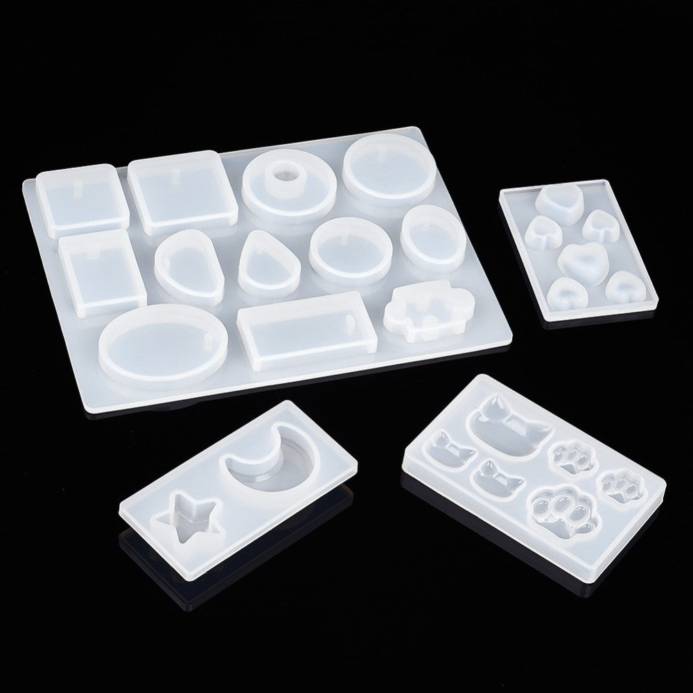 Mixed shapes silicon molds