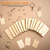 Sublimation wood keyring kit