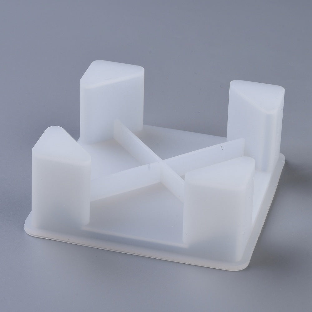 Square storage box silicon mold
