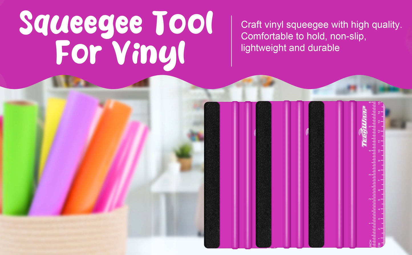 TeckWrap pitaya squeegee