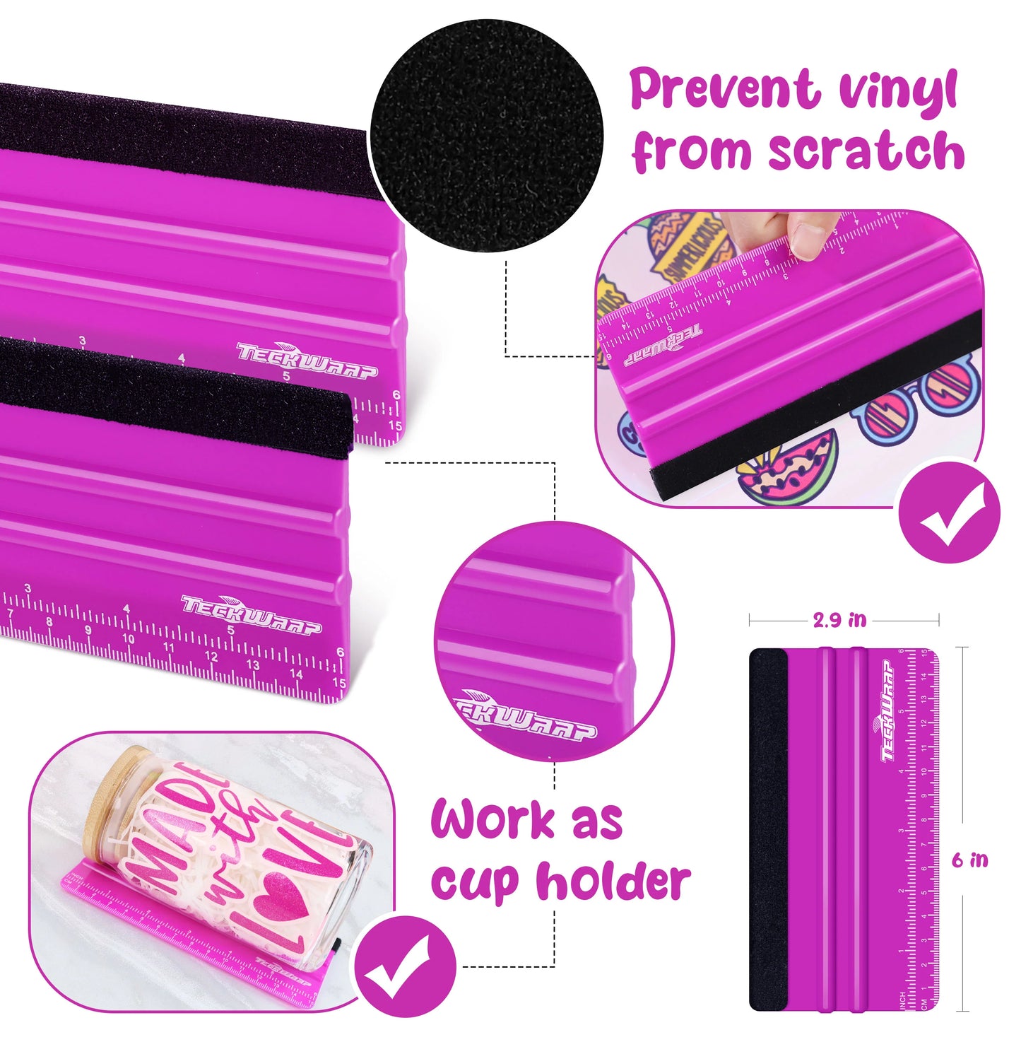TeckWrap pitaya squeegee