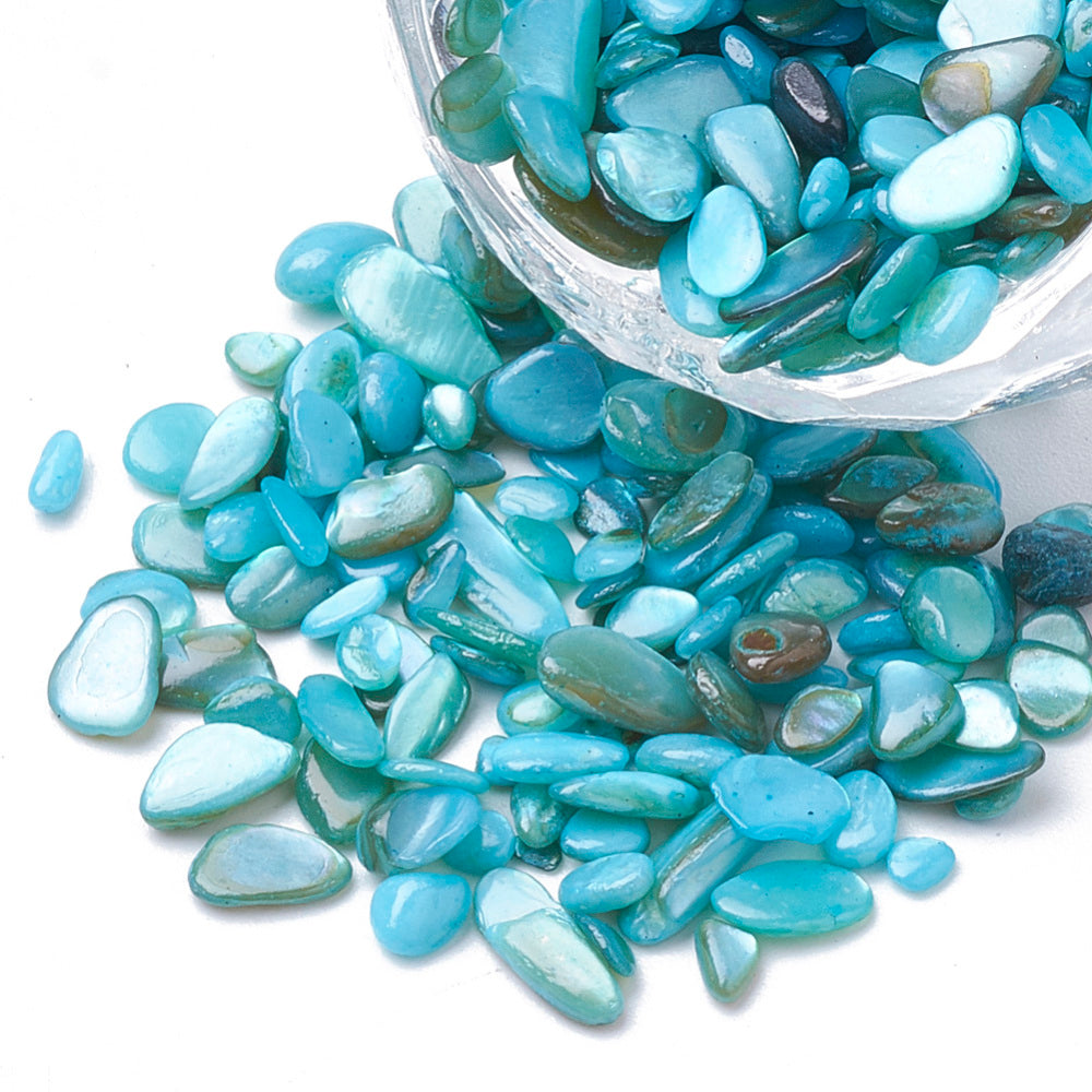 Shell beads/bead chips/shards: no hole (50g)