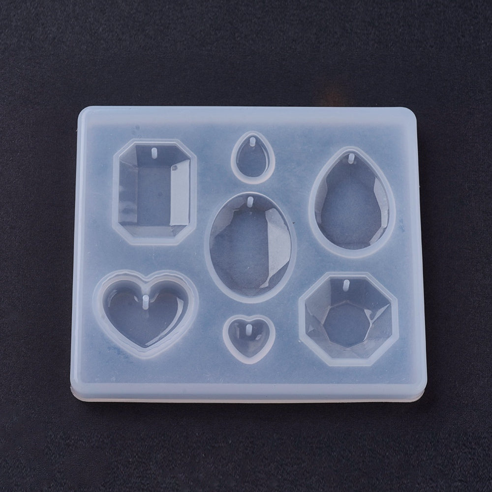 Faceted jewellery mold