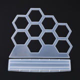 Honeycomb earring shelf