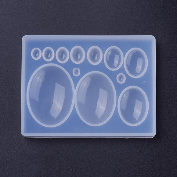 Cabochon mold oval shapes