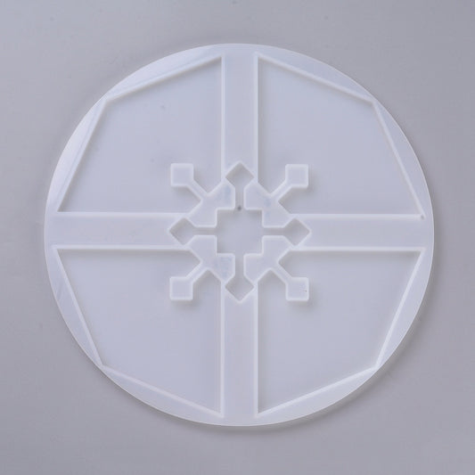 Flower interlocking coaster A