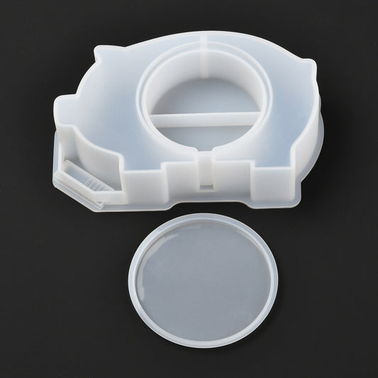 Piggy bank mold (2 part)