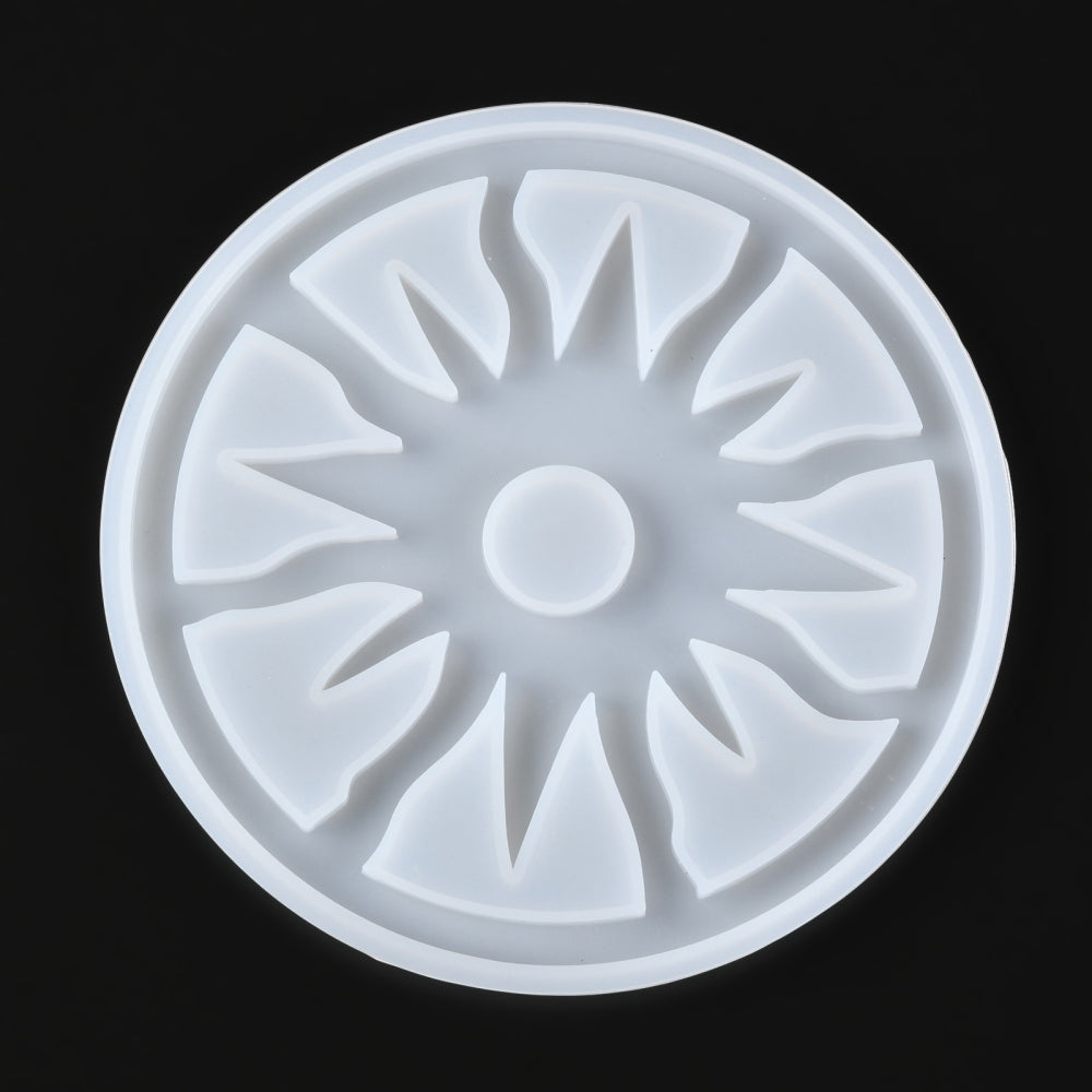 Coaster with sun shape