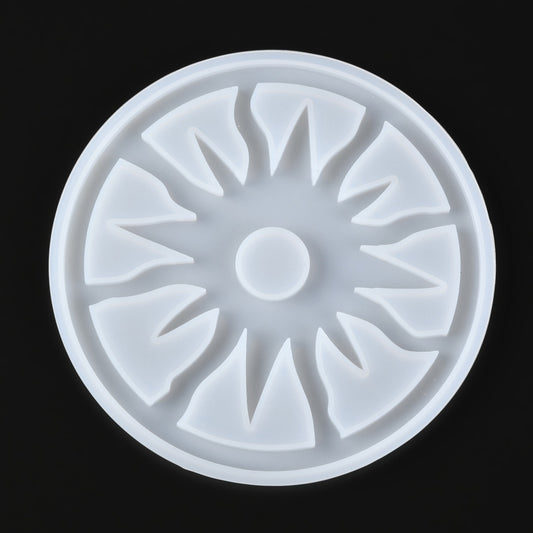 Coaster with sun shape