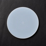 Round cup mat abstract pattern B