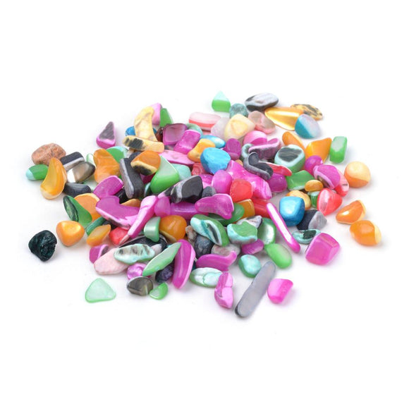 Sea shell beads 50g