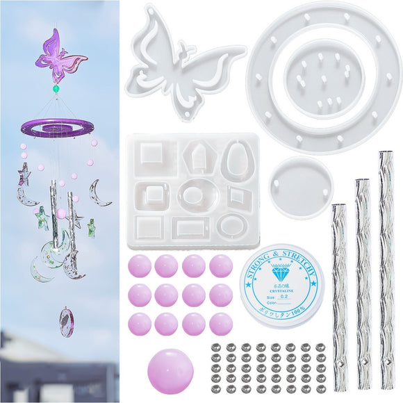 Butterfly wind chime making kit