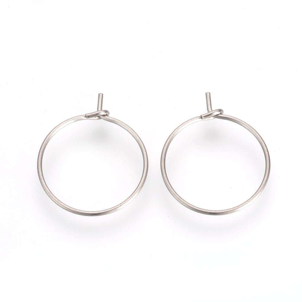 Stainless steel loop rings (10 pieces) – Liquid Fantasy