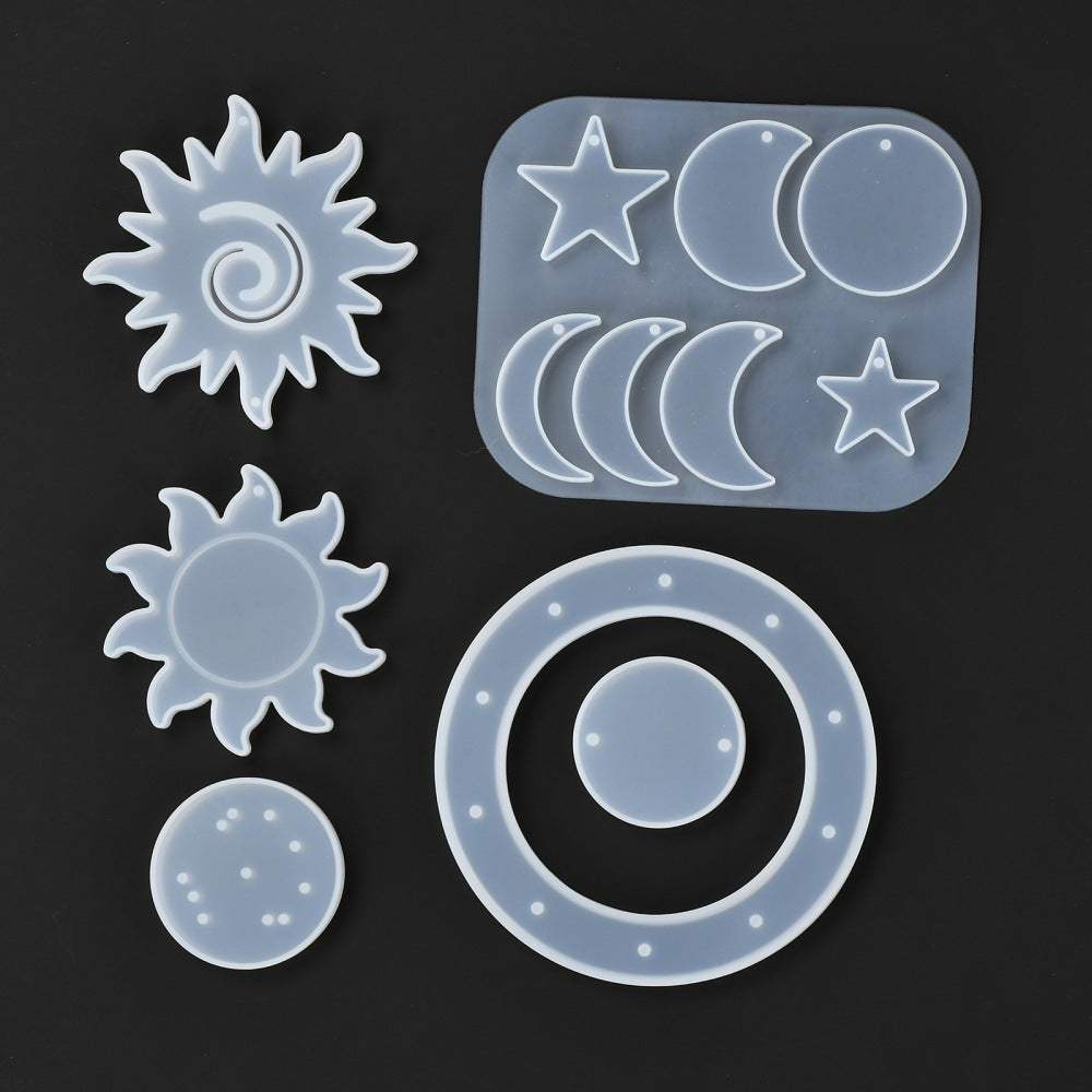 Sun and moon wind chime making kit