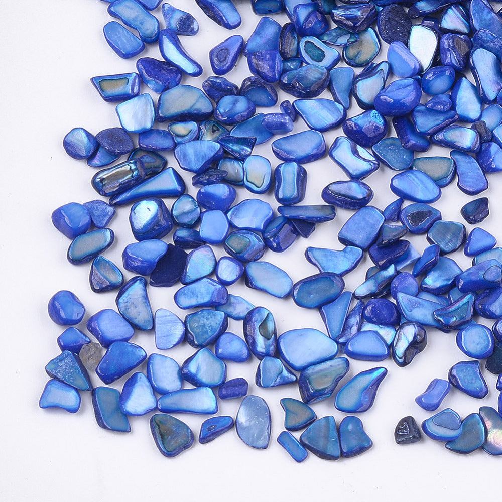Shell beads/bead chips/shards: no hole (50g)