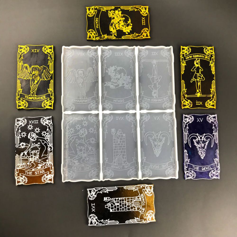 Tarot card molds