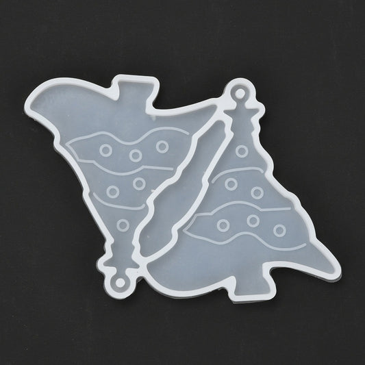 Christmas tree theme pendant mold