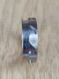 Titanium patterned inlay core ring range