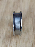 Tungsten 5mm inlay ring