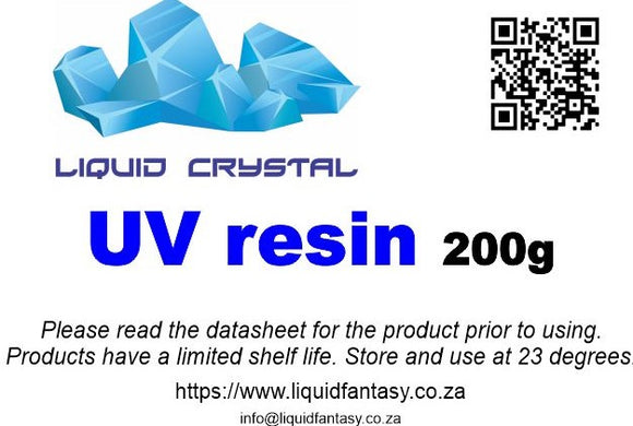 Liquid Crystal UV resin 200g
